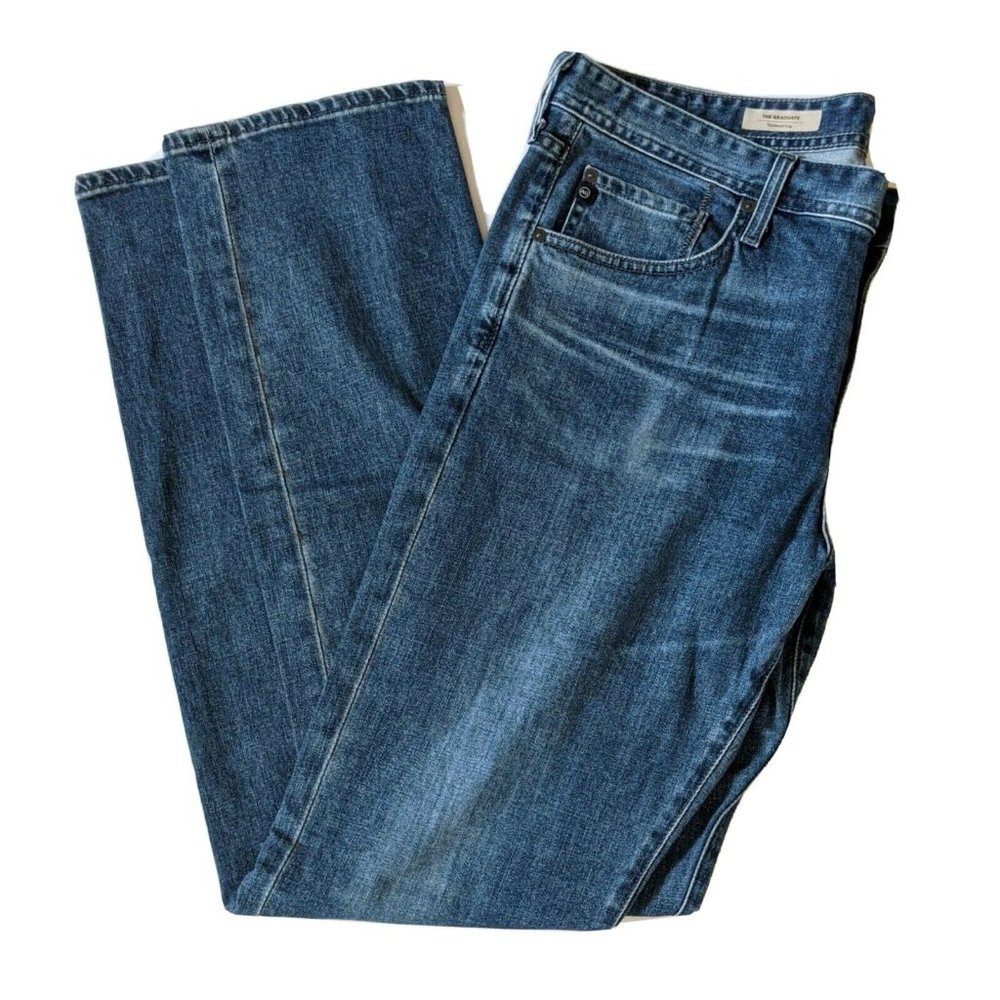 AG Adriano Goldschmied The Graduate Tailored Leg Jeans 36x34